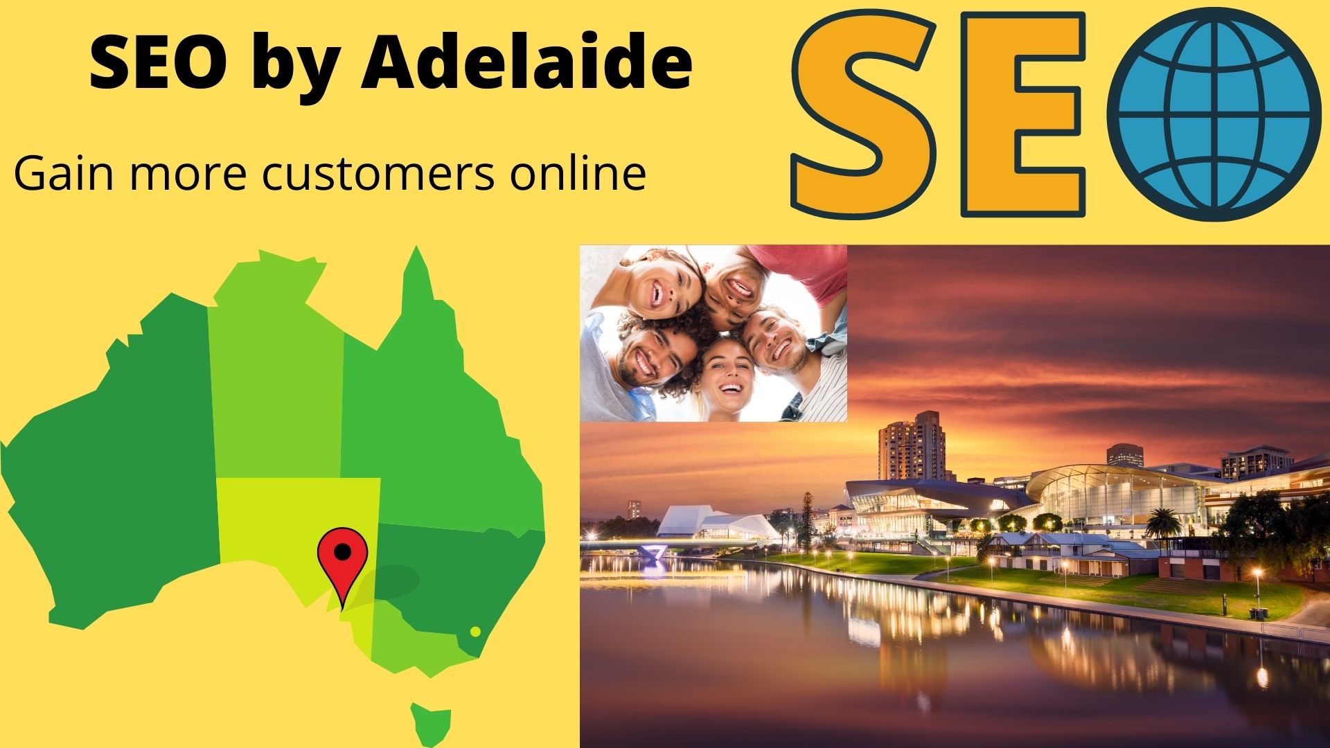 SEO by Australian City - Adelaide